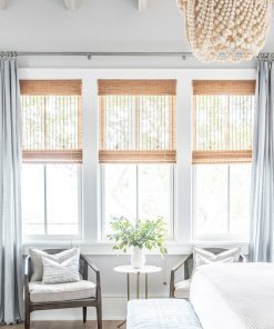 Rèm vải phòng khách căn hộ sang trọng