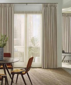 Rèm vải chống nắng một màu