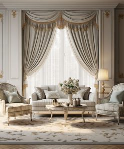 Mành cửa cổ điển cao cấp sang trọng