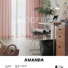 Rèm vải Nhật Bản AMANDA