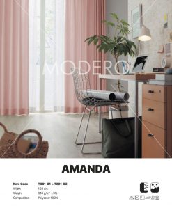 Rèm vải Nhật Bản AMANDA