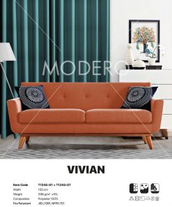 Rèm vải Nhật Bản VIVIAN