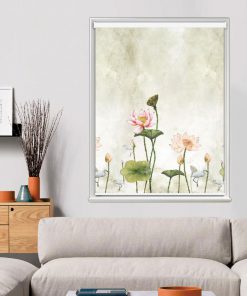 Rèm cuốn in tranh mã CT.002-B