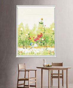 Rèm cuốn in tranh mã CT.006-B