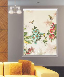 Rèm cuốn in tranh mã CT.007-B