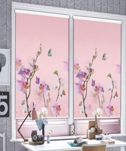 Rèm cuốn in tranh mã CT.009-B