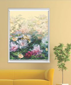 Rèm cuốn in tranh mã CT.034-B