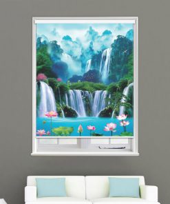 Rèm cuốn in tranh mã CT.048-B