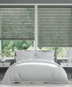 Rèm Gỗ Phòng Ngủ Classic Gray STW-082 Star Blinds 50mm