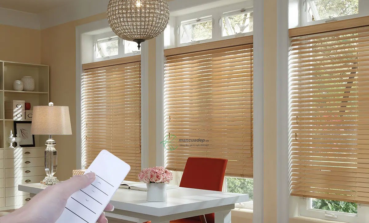 Rèm Gỗ Tự Động Thông Minh Rèm Gỗ Tự Động Thông Minh