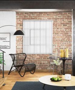 Rèm Lá Dọc Màu Trắng Star Blinds A580