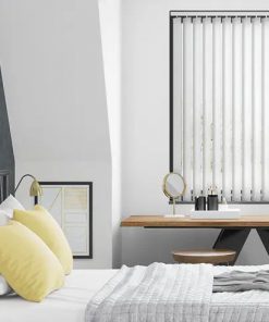 Rèm lá dọc Sankaku chống nắng phòng ngủ