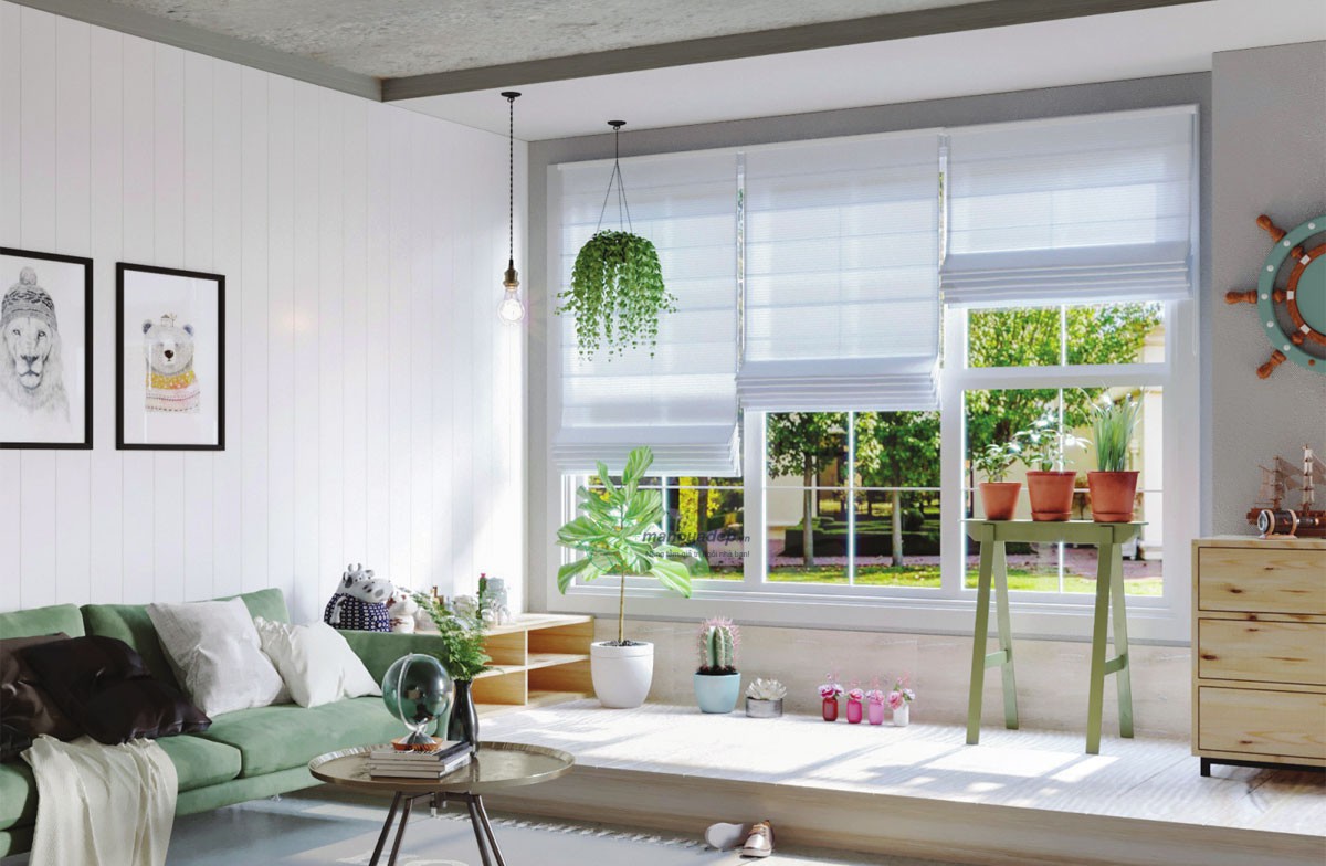 Rèm Roman cao cấp Hàn Quốc Modero