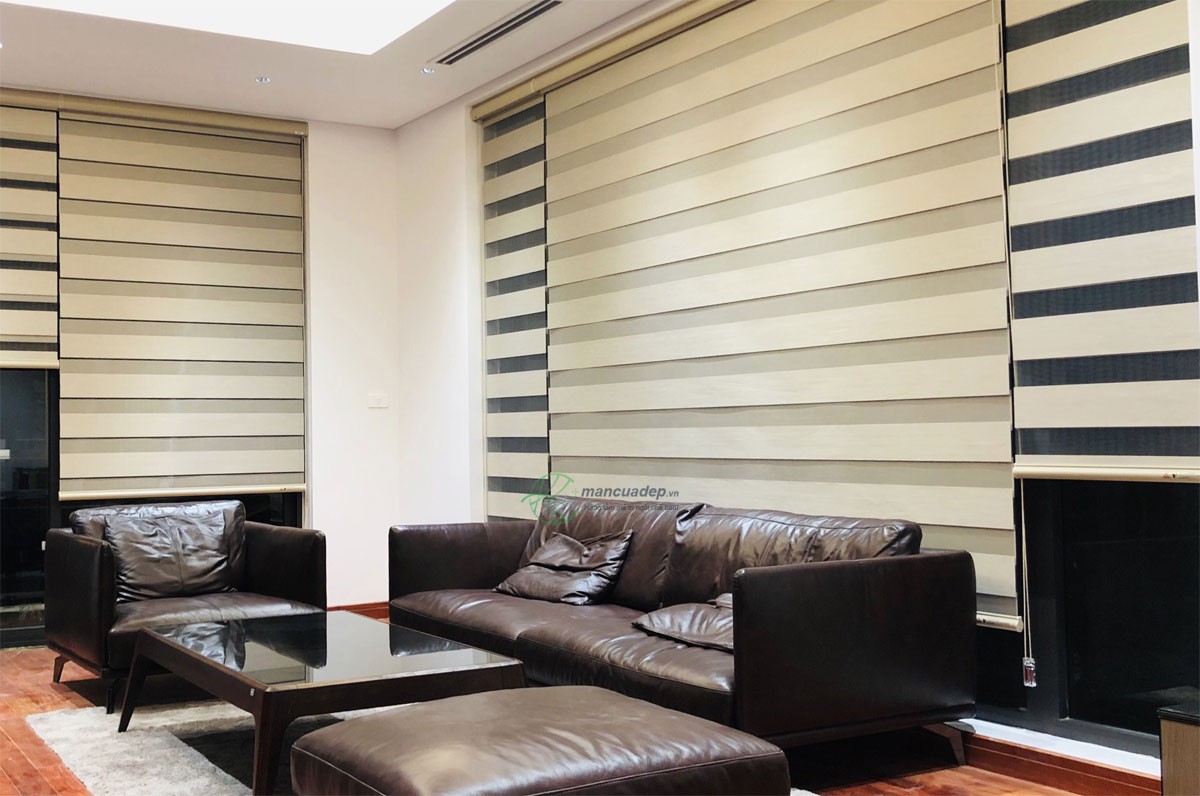 rèm roman văn phòng modero