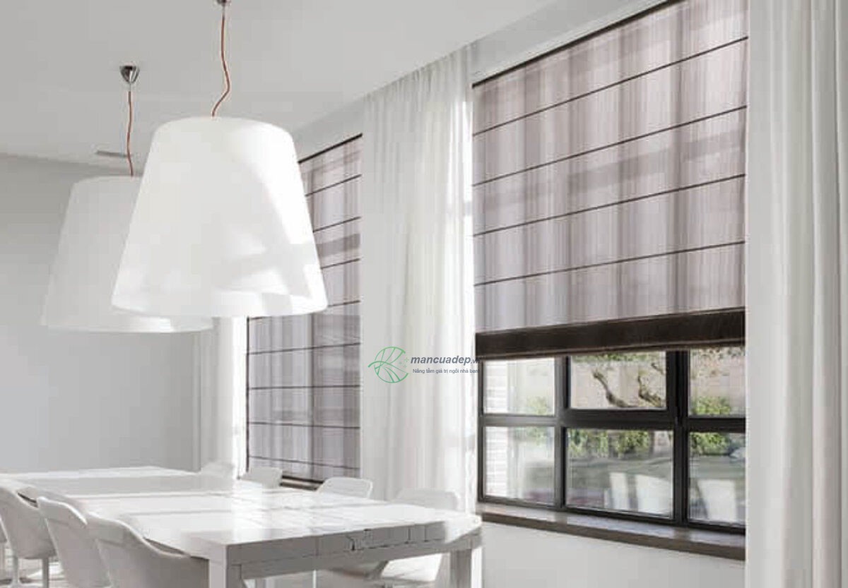 Rèm xếp lớp cao cấp