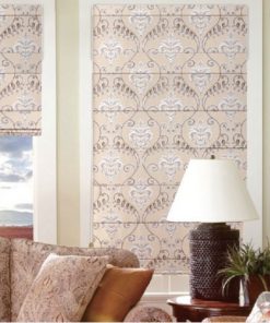 Rèm Roman Hoa Văn Sankaku Cao Cấp