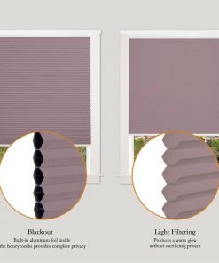 Rèm tổ ong cửa sổ Trasnlucent HTC 9428-04