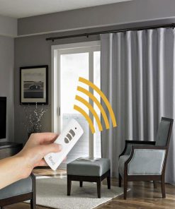 Rèm vải cao cấp tự động cho nhà đẹp