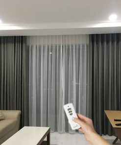 Giá rèm vải tự động thông minh tại TPHCM