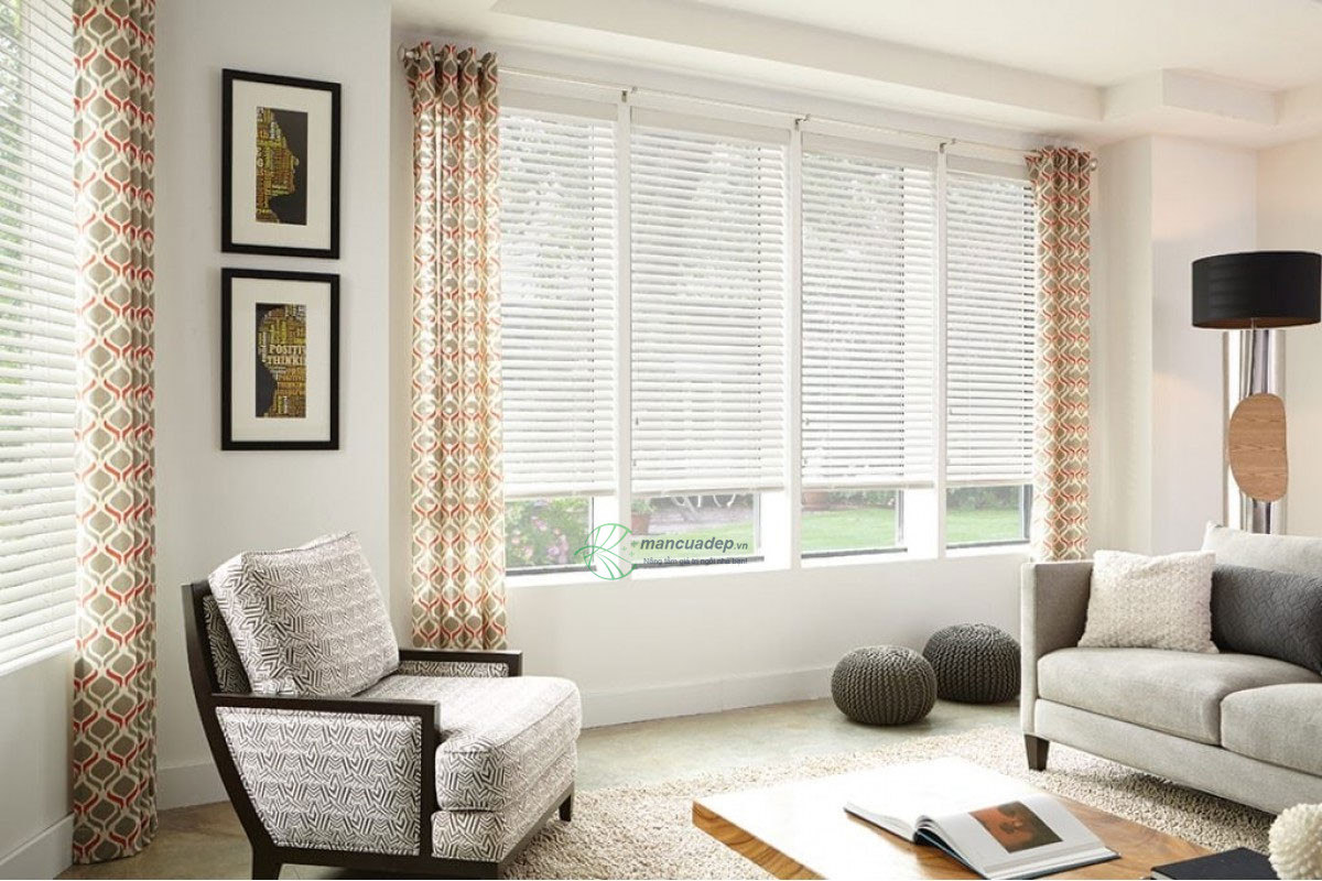 rèm nhựa phòng khách